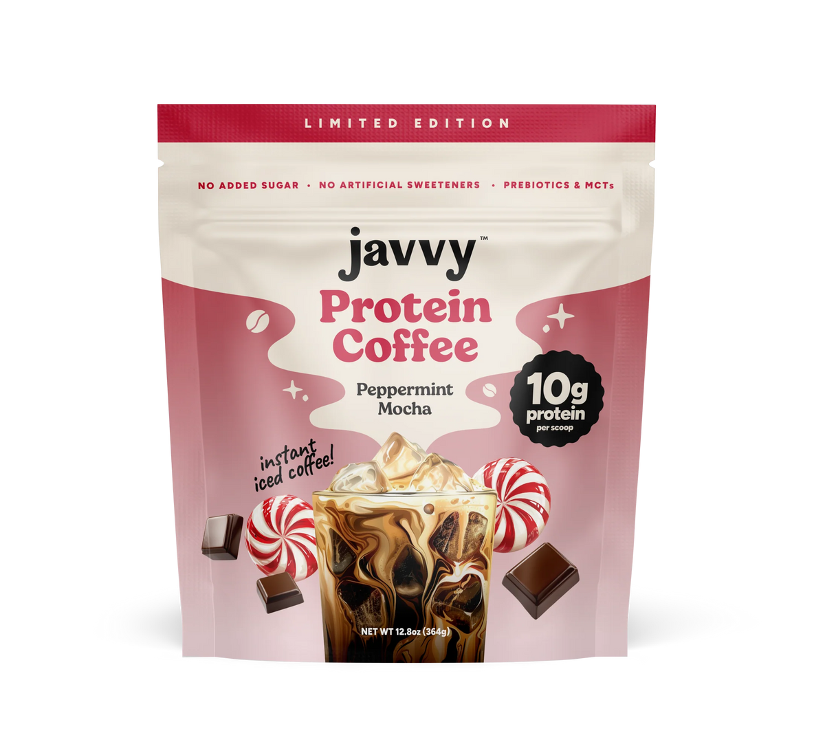 PEPPERMINT MOCHA PROTEIN COFFEE